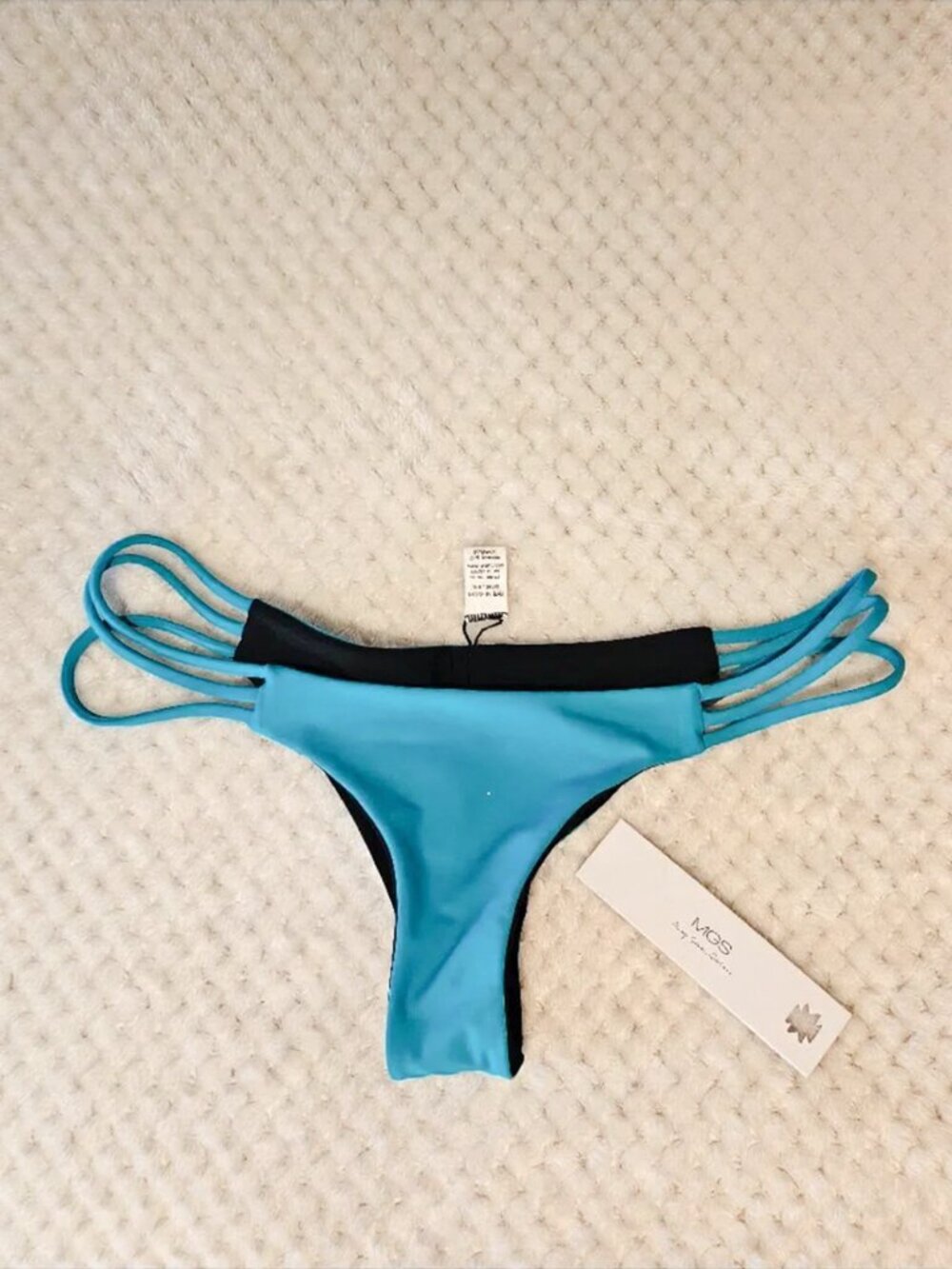 NWT MGS Mary Grace Swimwear Bikini Bottom